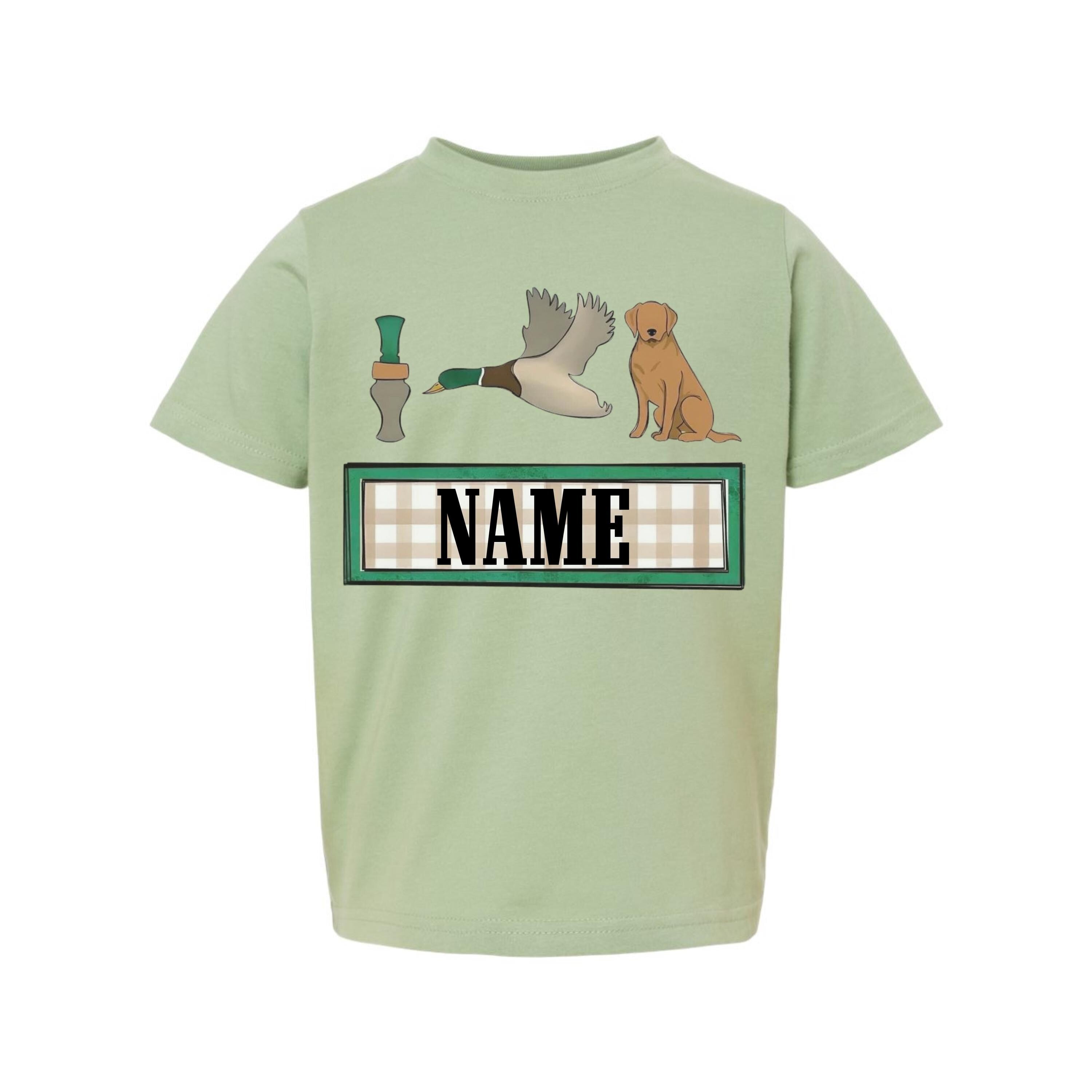 Custom Kids Duck Hunting Shirt