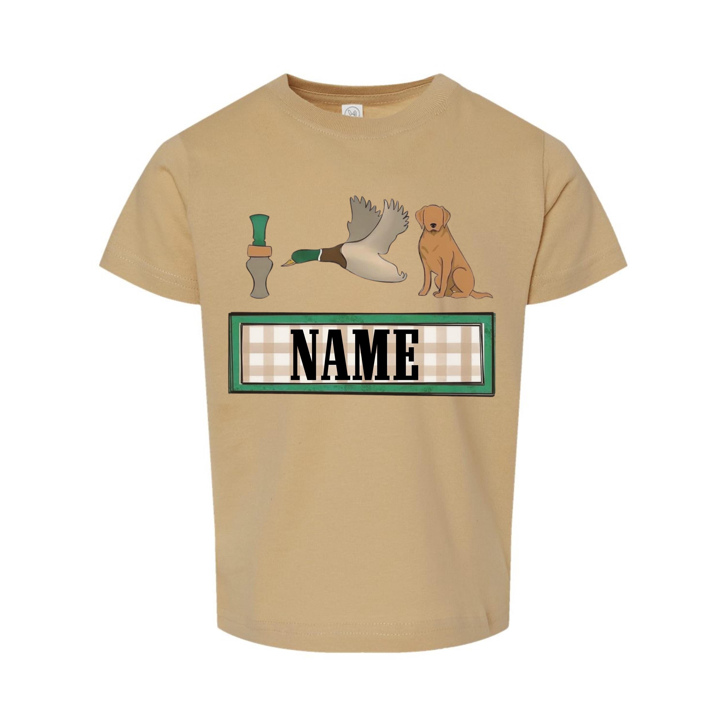 Custom Kids Duck Hunting Shirt