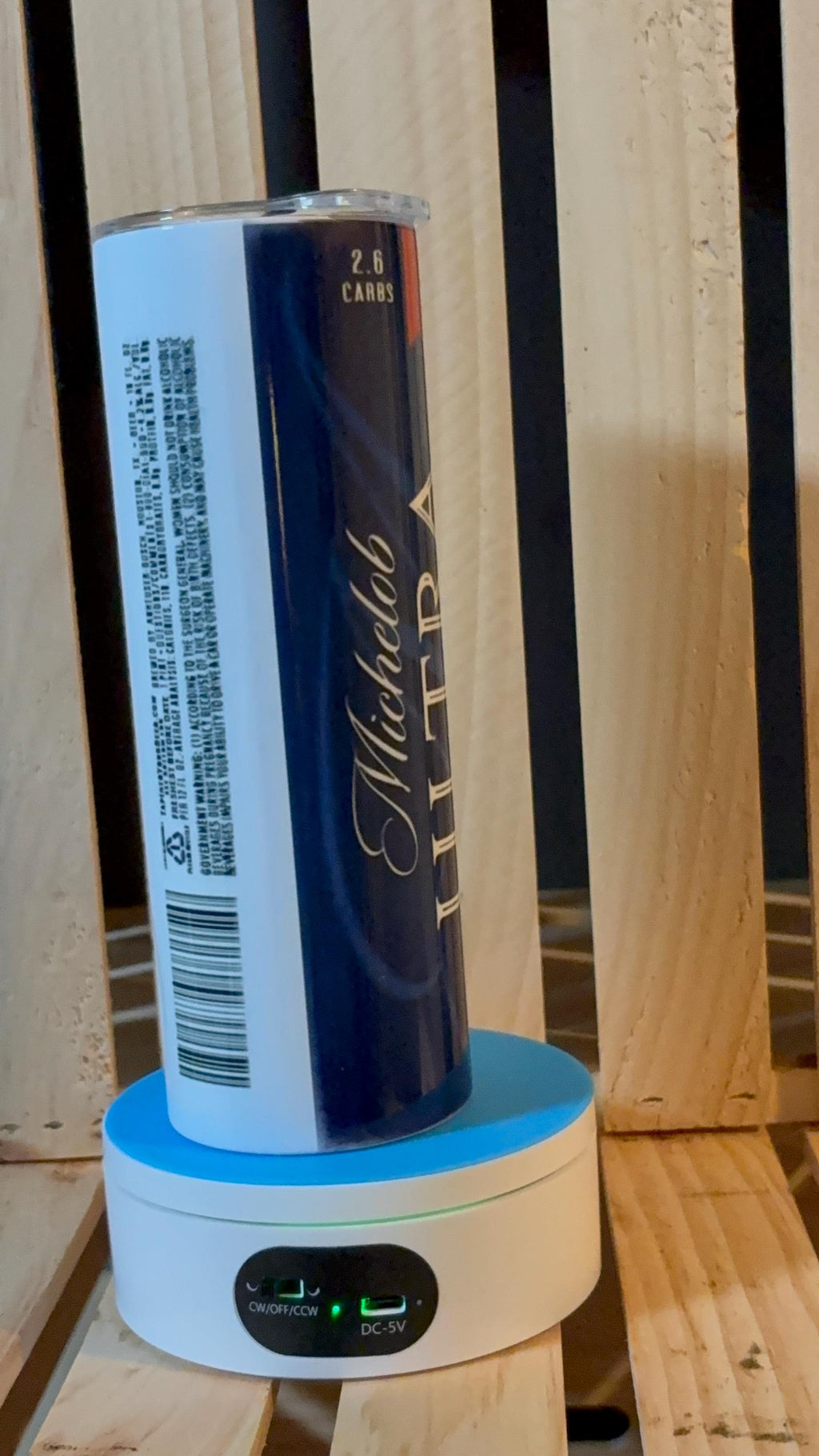 20 OZ Beer Tumbler in Blue