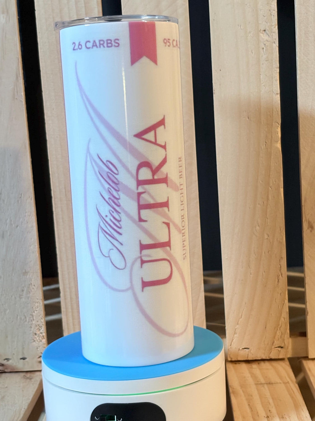 20 OZ Beer Tumbler in Pink