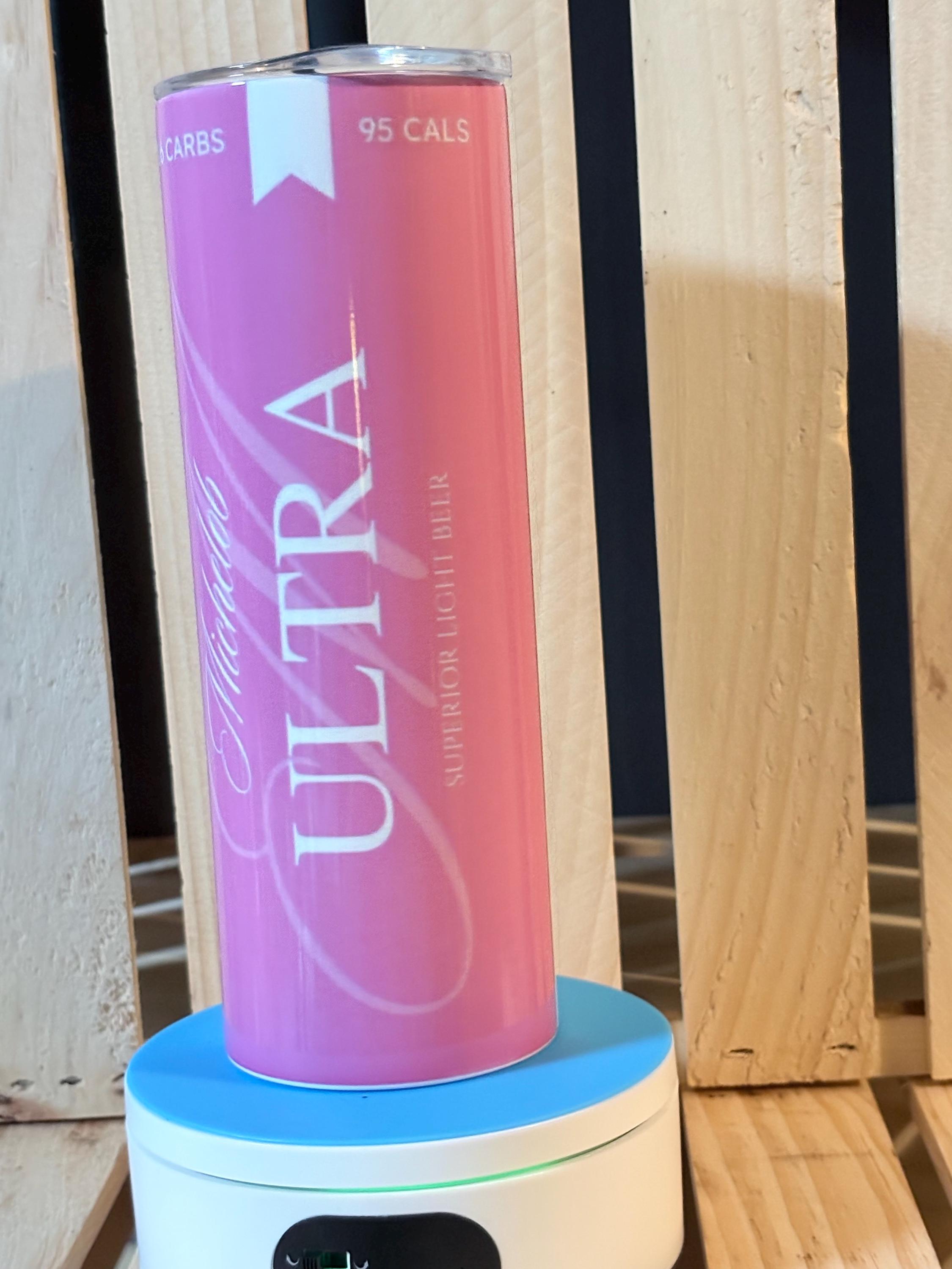 20 OZ Beer Tumbler in Pink